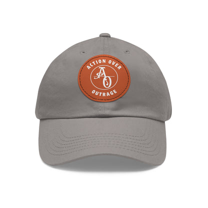 Logo Hat with Leather Patch