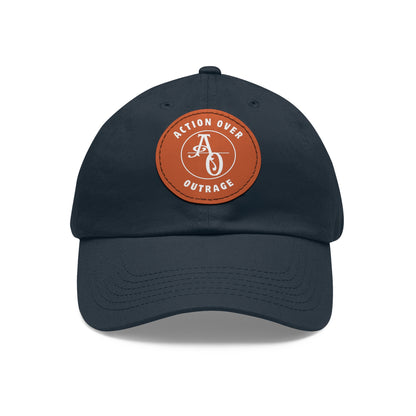 Logo Hat with Leather Patch